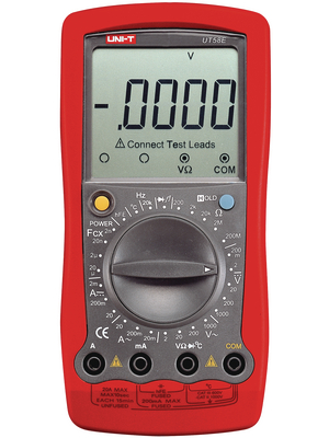 UNI-T - UT58E - Multimeter digital RMS 19999 digits 1000 VAC 1000 VDC 20 ADC, UT58E, UNI-T