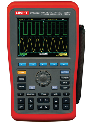 UNI-T - UTD1102C - Handheld Oscilloscope UNI-T UTD1000 2x100 MHz 500 MS/s, UTD1102C, UNI-T