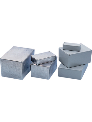 Deltron Components - 459-0150 - Metal enclosure aluminium Aluminium N/A, 459-0150, Deltron Components