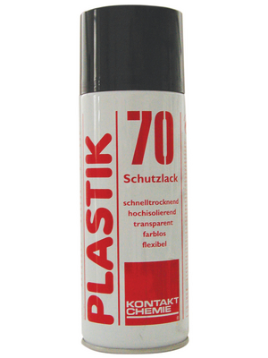 Kontakt Chemie - PLASTIK 70 200 ML, NORDIC - Protective lacquer spray Spray 200 ml, PLASTIK 70 200 ML, NORDIC, Kontakt Chemie
