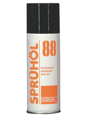 Kontakt Chemie - LUB OIL 88 , 200 ML, ML - Lubricant Spray 200 ml, LUB OIL 88 , 200 ML, ML, Kontakt Chemie