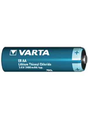 Varta Microbattery - ER AA S - Lithium battery 3.6 V 2500 mAh 14500, AA, ER AA S, Varta Microbattery