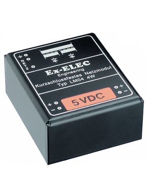 Ex-Elec - VGS4 UNIPOLAR 5 VDC/4 W - DC power supply 4 W 1 output, VGS4 UNIPOLAR 5 VDC/4 W, Ex-Elec