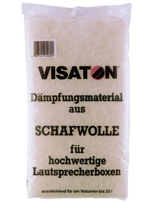 Visaton - 5069 - Damping material lamb's wool, 5069, Visaton