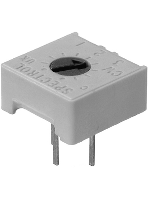 Vishay - M63P101KB40 - Trimmer Cermet 100 Ohm linear 500 mW, M63P101KB40, Vishay