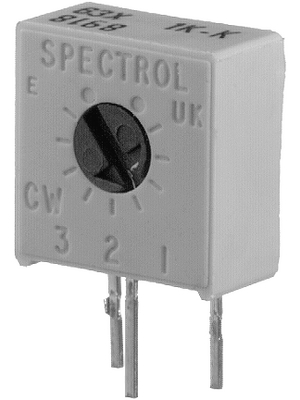 Vishay - M63X502KB40 - Trimmer Cermet 5 kOhm linear 500 mW, M63X502KB40, Vishay