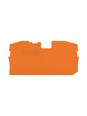 Wago - 2016-1292 - End plate 2-wire N/A orange, 2016-1292, Wago