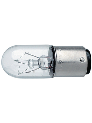 Walter Schrickel - R1648 BA15D 24V/3W - Filament signal bulb BA15d 24 VAC/DC 125 mA, R1648 BA15D 24V/3W, Walter Schrickel