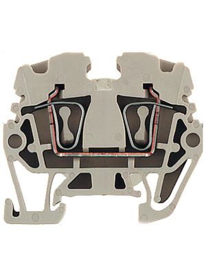 Weidmller - ZDUA 2.5-2 - Terminal block beige 0.5...2.5 mm2, ZDUA 2.5-2, Weidmller