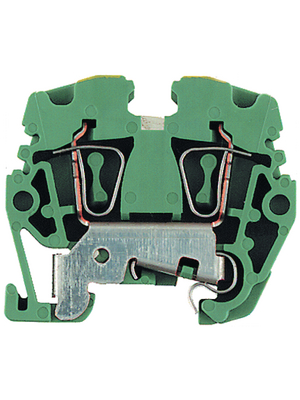 Weidmller - ZPEA 2,5-2 - Terminal block yellow/green 0.5...2.5 mm2, ZPEA 2,5-2, Weidmller