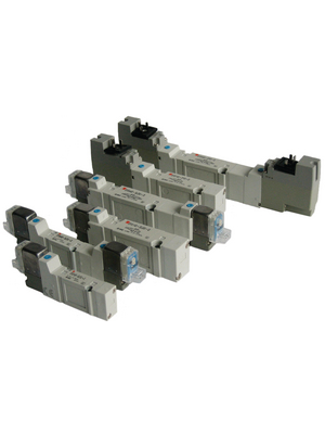 SMC - SY3140-5LOU-Q - Solenoid 24 VDC 0.15...0.7 MPa 5/2 monostable 250 l/min, SY3140-5LOU-Q, SMC