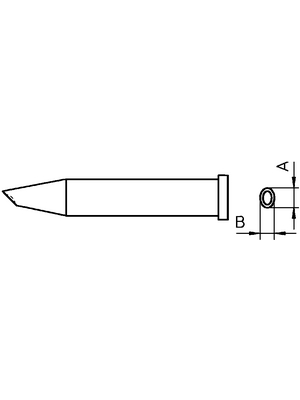 Weller - XT GW - Soldering tip Round shape, XT GW, Weller