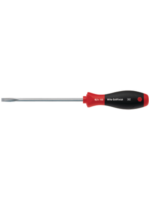 Wiha - 302 SF 4.5X125 - Screwdriver Slotted 4.5x0.8 mm, 302 SF 4.5X125, Wiha