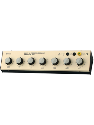 Chauvin Arnoux - BR07 - Resistance decade 1 Ohm...11.111 MOhm, BR07, Chauvin Arnoux