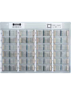 Nova - CBR-11 - Resistor assortment, wired E6/E12, CBR-11, Nova