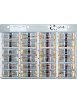 Nova - CCR-03 - Resistor assortment, wired E6/E12, CCR-03, Nova