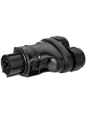 Wieland - 96.031.4253.1 - Y-socket for 2 cables socket L1-N-PE Screw Connection, 96.031.4253.1, Wieland