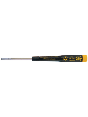 Wiha - 272ESD 1.5 X 40 - Screwdriver ESD Slotted 1.5x0.25 mm, 272ESD 1.5 X 40, Wiha