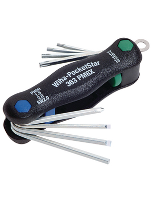 Wiha - 363 PM8X - Allen key set, 363 PM8X, Wiha