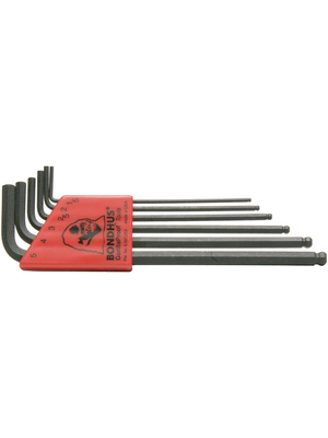 Bondhus - 10946 BLX 6 MM - Allen key set;6 p., 10946 BLX 6 MM, Bondhus