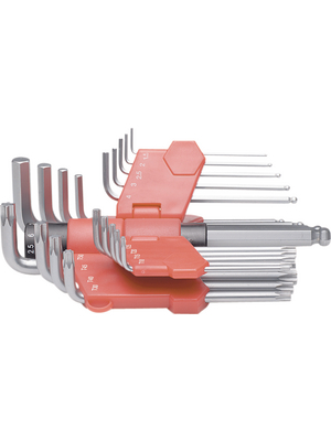 Chewren Industry - 679-18DLOBT1AI3U - Allen key set for hexagon socket/Torx? screws;18 p., 679-18DLOBT1AI3U, Chewren Industry