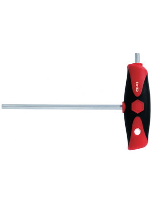 Wiha - 334DS/2-100 - Allen key with T-handle 2, 334DS/2-100, Wiha