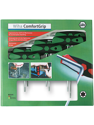 Wiha - 364DS K6 - Torx L-key set, 364DS K6, Wiha