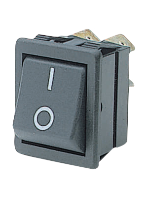 Arcolectric - C1350ATAAB - Rocker switch 2P 16 A 250 VAC, C1350ATAAB, Arcolectric