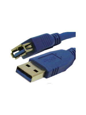 Wrth Elektronik - 692902100000 - USB 3.0 cable assembly A plug-A socket 1.00 m, 692902100000, Wrth Elektronik