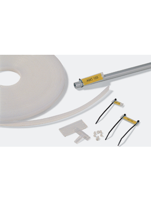 HellermannTyton - HC 12-52 - Backing for labels 52 mm 13 mm transparent, HC 12-52, HellermannTyton