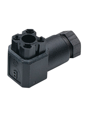 Belden Hirschmann - G4W1F BLACK - Cable socket 4, G4W1F BLACK, Belden Hirschmann