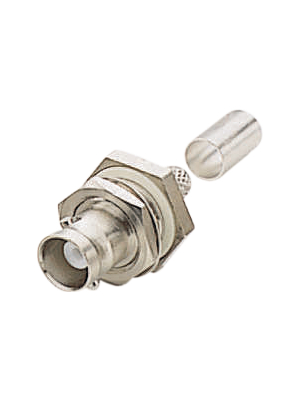 Amphenol - B6721A1-NT3G-1-50 - BNC appliance socket, straight 50 Ohm, B6721A1-NT3G-1-50, Amphenol