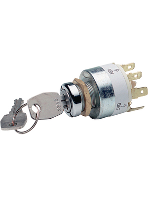 Starcote - K590 - Key-operated switch Poles1 on-off-on-(on), K590, Starcote