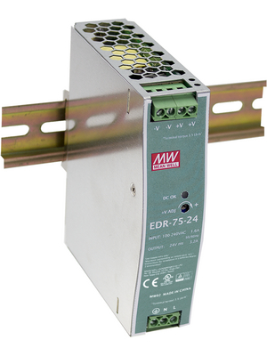 Mean Well - EDR-75-12 - Switched-mode power supply / 6.3 A, EDR-75-12, Mean Well