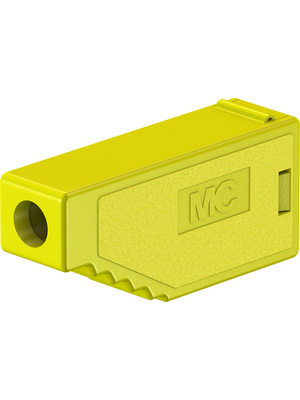 Staeubli Electrical Connectors - KT425-A YELLOW - Insulation ? 4 mm yellow CAT I N/A, KT425-A YELLOW, St?ubli Electrical Connectors