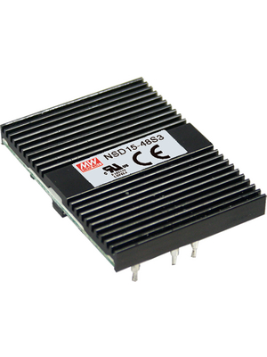 Mean Well - NSD10-12S5 - DC/DC converter 9.8...36 VDC 5 VDC, NSD10-12S5, Mean Well