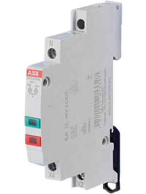 ABB - E219-2CD48 - LED Indicator Light, green/red, DIN Rail, 12...48 VAC, E219-2CD48, ABB