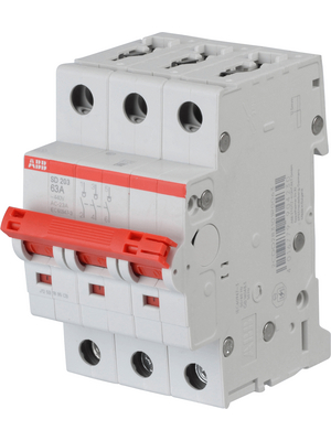 ABB - SD203/63 - Main switch, 3 NO, 440 VAC, SD203/63, ABB