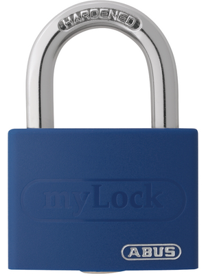 Abus - T65AL/40 BLUE - Padlock 40 mm, T65AL/40 BLUE, Abus
