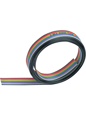 Amphenol - 135-2801-020 - Ribbon Cable 1.27 mm 20x0.08 mm2, 135-2801-020, Amphenol