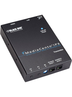 Black Box - VX-HDMI-POE-MTX - MediaCento Multicast Transmitter, IPX / PoE / HDMI, VX-HDMI-POE-MTX, Black Box