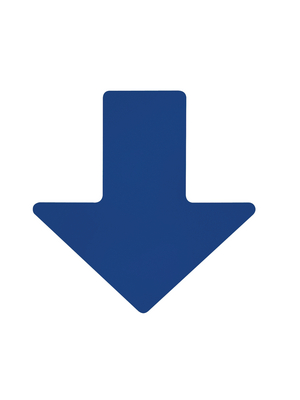 Brady - 104414 - Floor Arrows, 104414, Brady