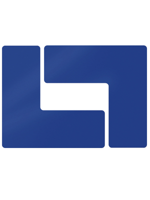 Brady - 104444 - Floor Corner Marks, L-shaped, 104444, Brady