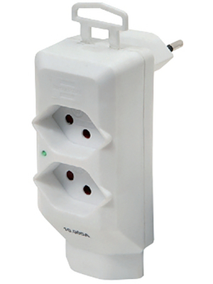 Brennenstuhl - 1507922115 - Plug-in power strip white 10 A/230 VAC Typ 12, 1507922115, Brennenstuhl