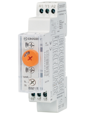 Crouzet - BM1R16MV1 - Time lag relay Syr-Line Delayed operation, 1 change-over (CO), BM1R16MV1, Crouzet