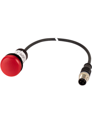 Eaton - C22-L-R-24-P5 - Indicator light, M12 / 4-pole, C22-L-R-24-P5, Eaton