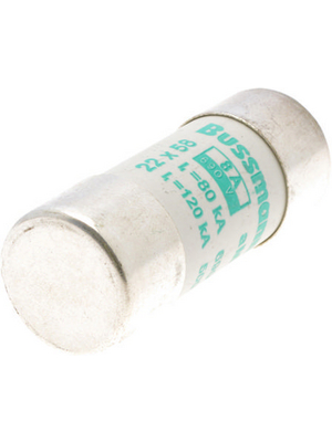 Eaton - C22M8 - Fuse22 x 58 mm,690 VAC,8 A 8 A Slow-blow Bussmann, C22M8, Eaton