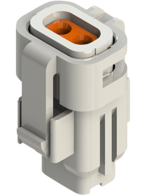 Edac - 560-002-000-211 - Socket housing Pitch2.5 mm Poles 2 560, 560-002-000-211, Edac