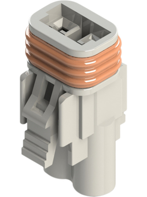 Edac - 572-002-000-200 - Socket housing Pitch5.8 mm Poles 2 572, 572-002-000-200, Edac