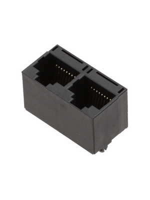 Encitech Connectors - RJJU-88-242-E1V-004 - Multiport Modular Jack 2-Port 8/8, RJJU-88-242-E1V-004, Encitech Connectors